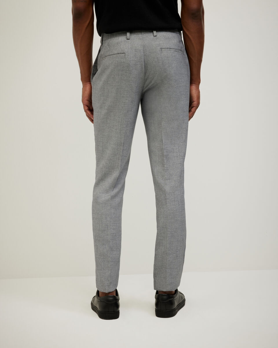 Textured Tailored Pant, Light Grey Textured Tailored Pant, Light Grey, hi-res